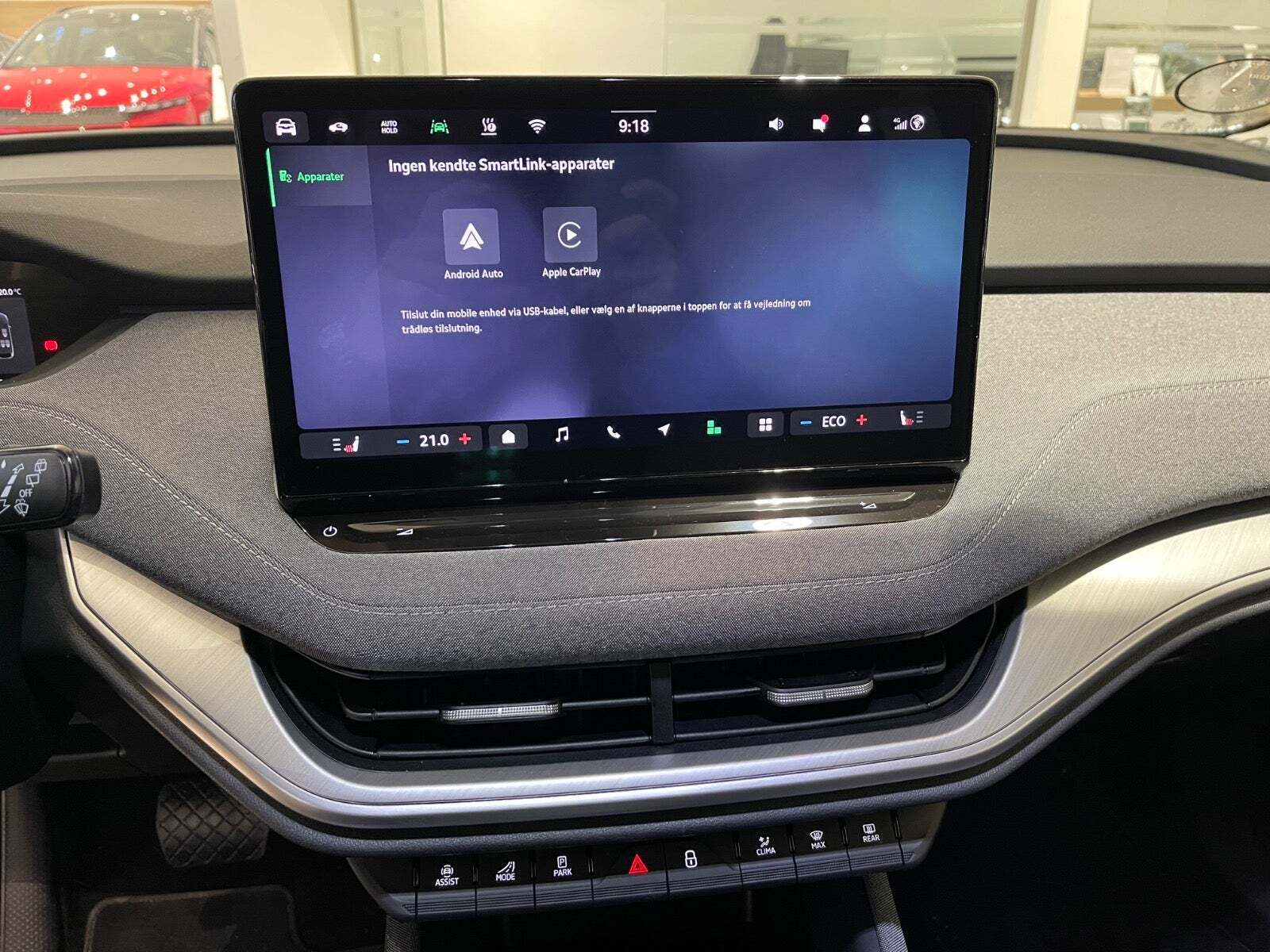 Sort Skoda Enyaq fra 2026