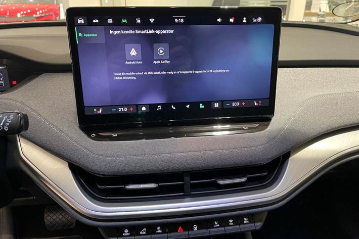 Sort Skoda Enyaq fra 2026