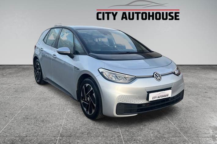 Grå VW ID.3 fra 2020 set udefra