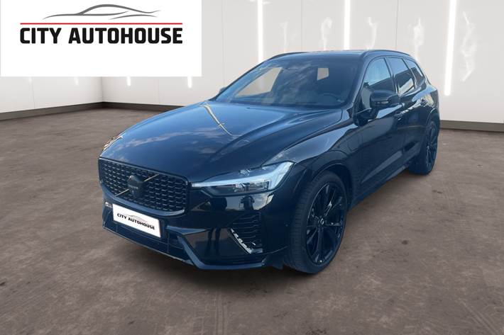 Sort Volvo XC60 fra 2024 set udefra