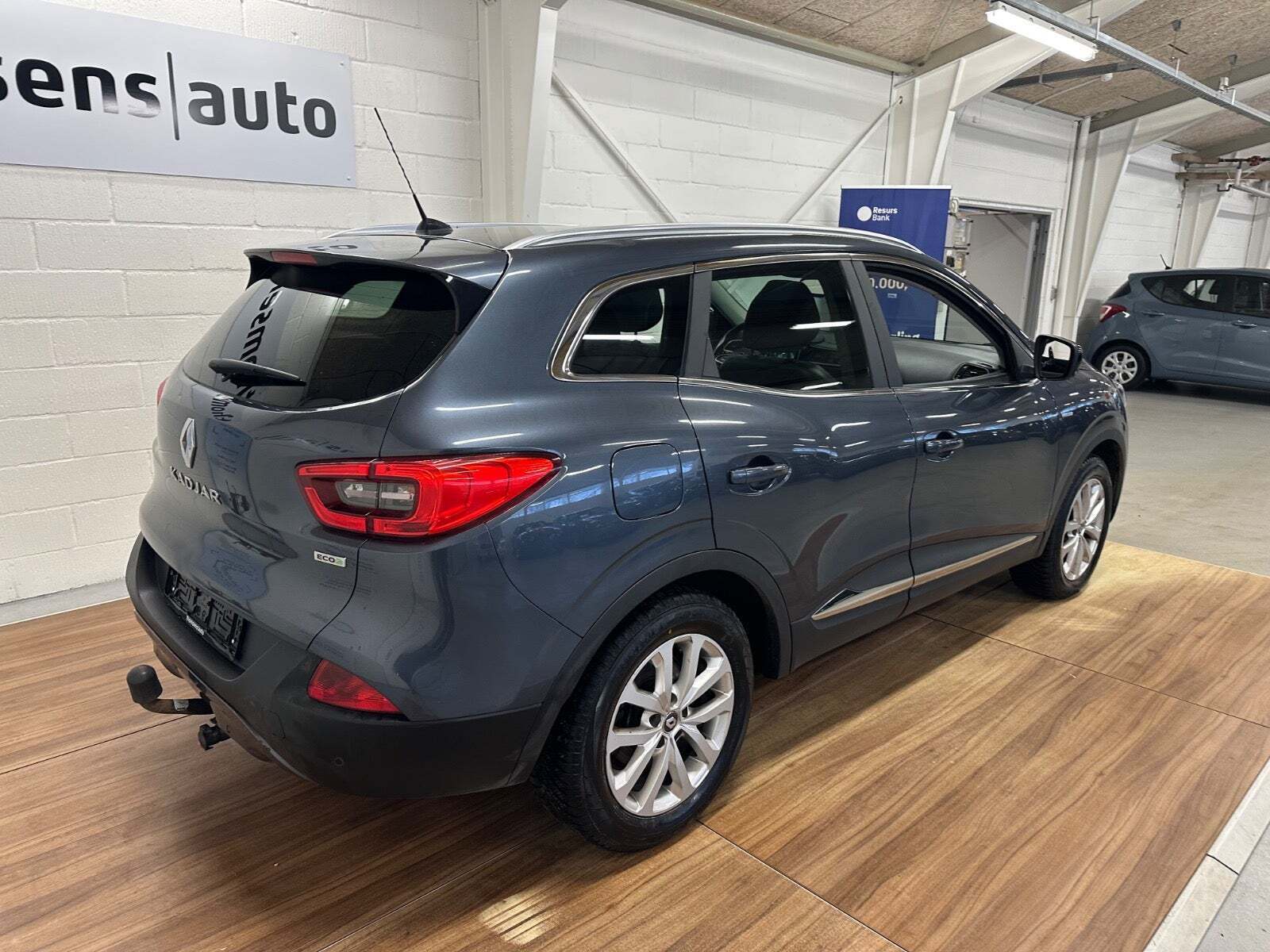 Grå Renault Kadjar fra 2018