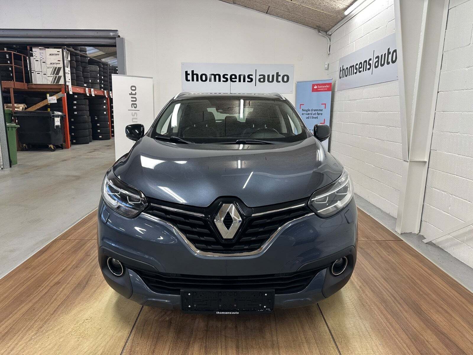 Grå Renault Kadjar fra 2018