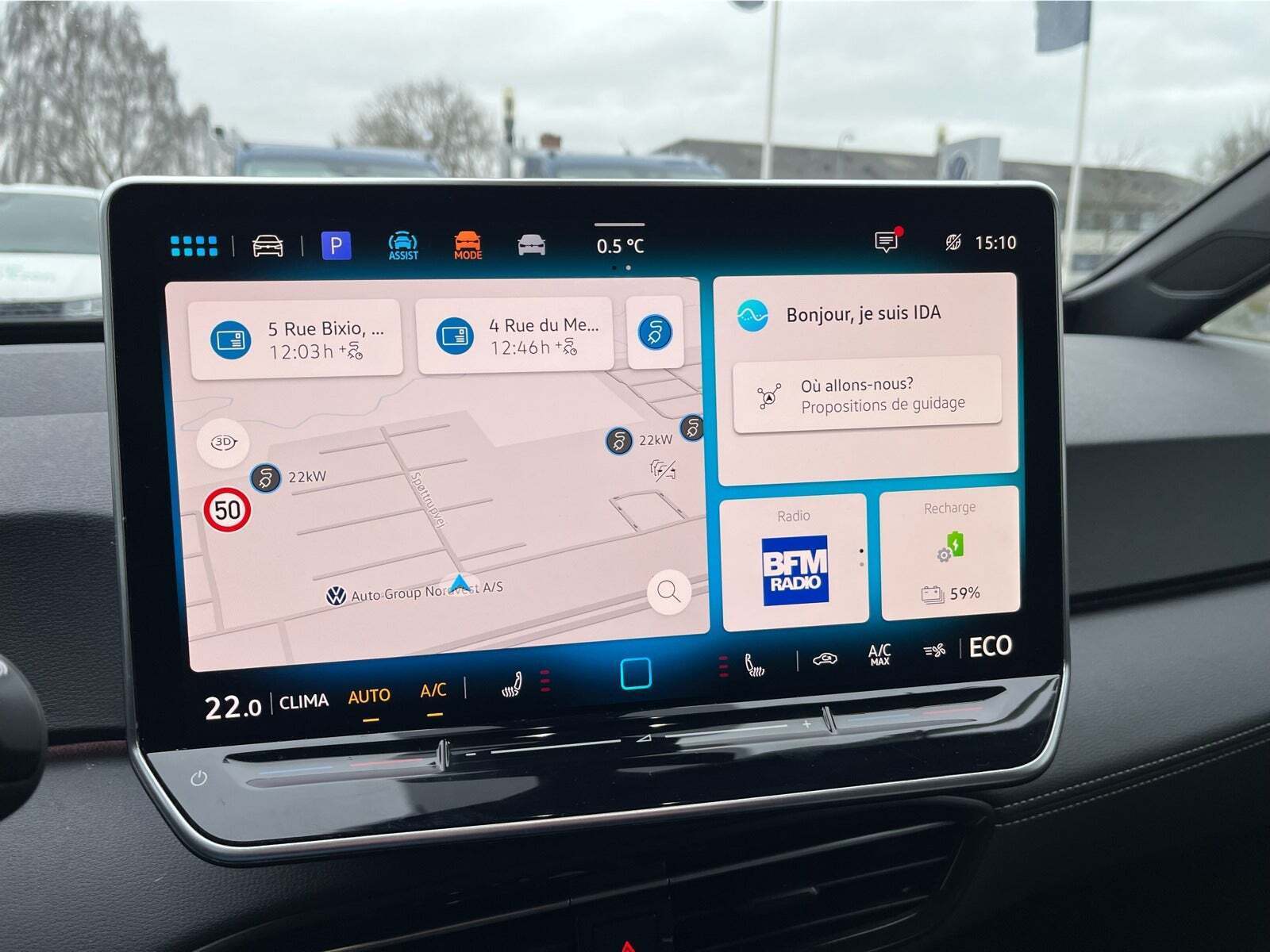 Hvid VW ID.3 fra 2025