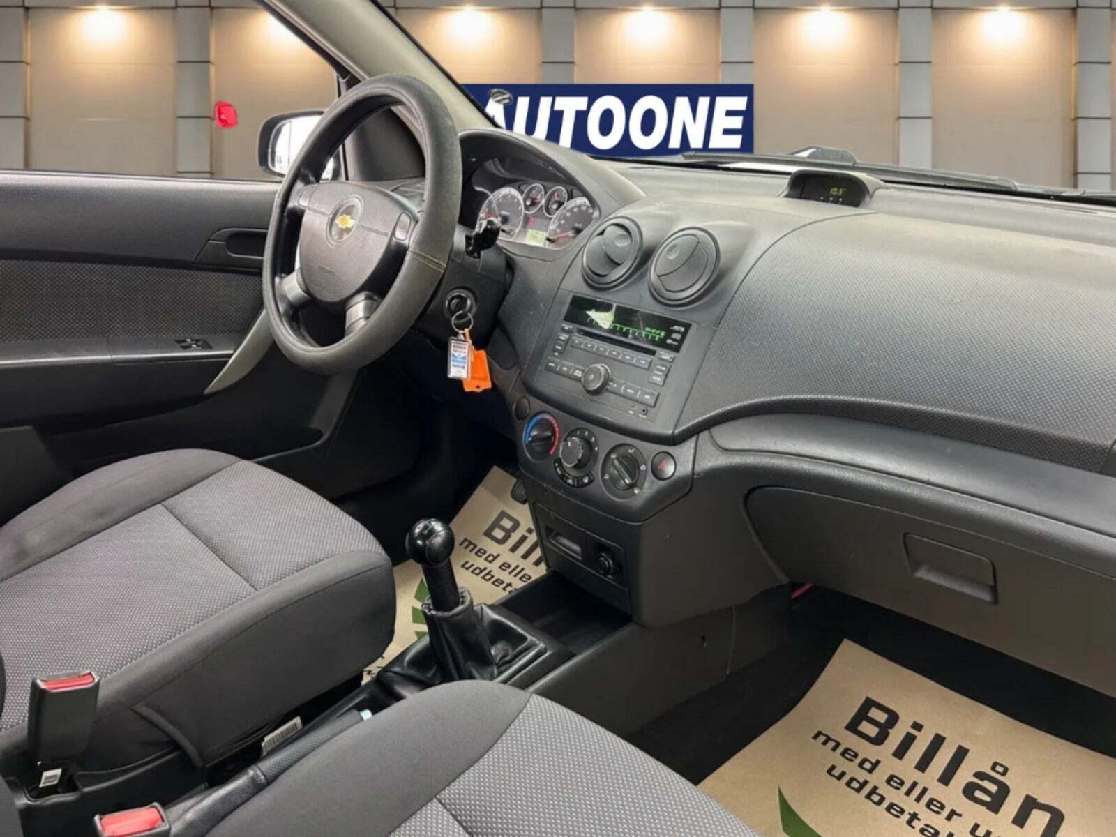 Grå Chevrolet Aveo fra 2010