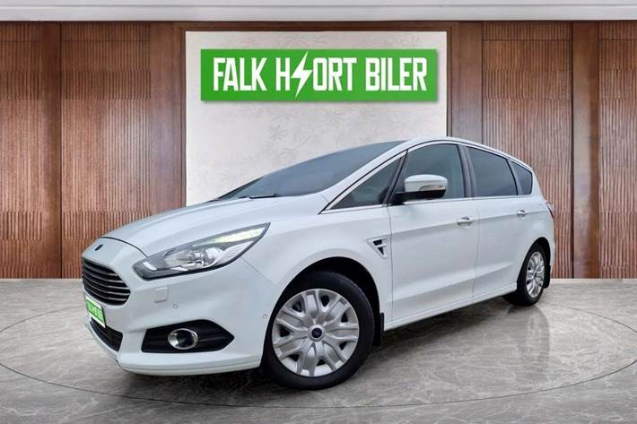 Hvid Ford S-MAX fra 2016