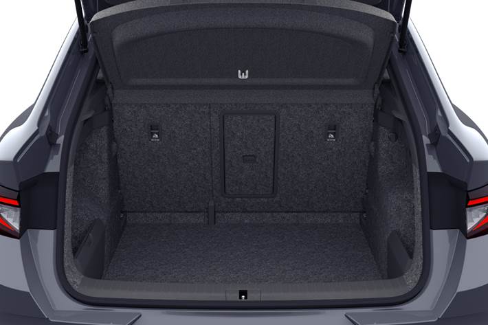 Grå Skoda Enyaq fra 2026