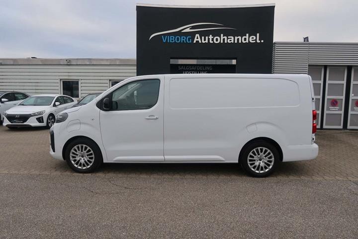 Hvid Peugeot e-Expert fra 2025
