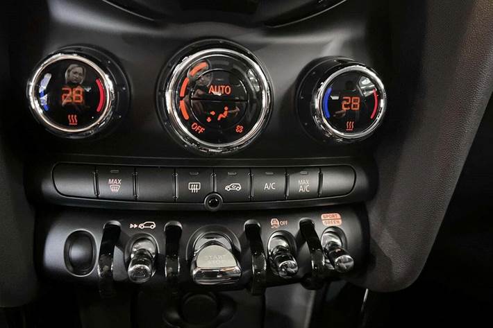 Grå Mini Cooper SE fra 2022