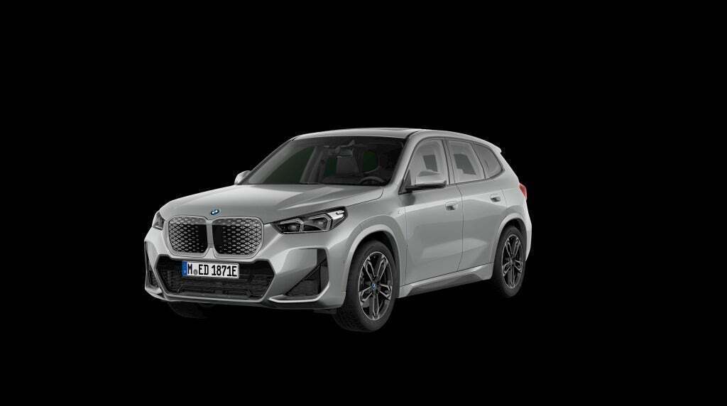 Grå BMW iX1 fra 2025