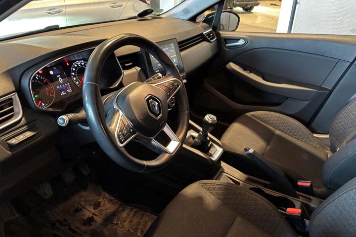 Grå Renault Clio V fra 2020