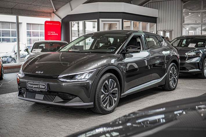Grå Kia EV6 fra 2023