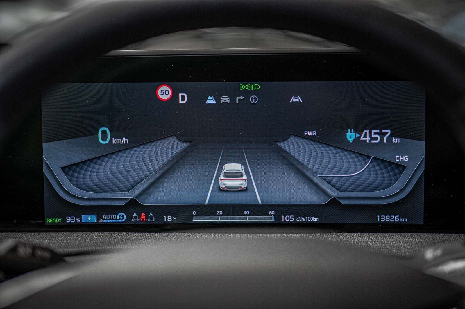 Grå Kia EV6 fra 2023