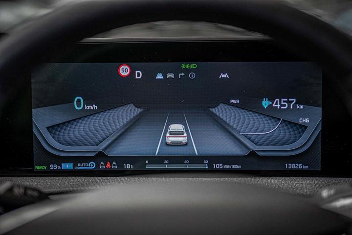 Grå Kia EV6 fra 2023