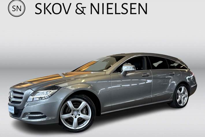 Grå Mercedes CLS350 fra 2014