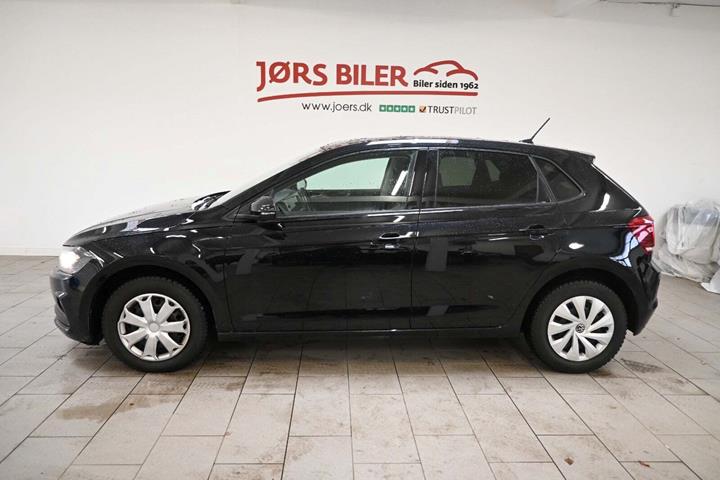 Sort VW Polo fra 2021