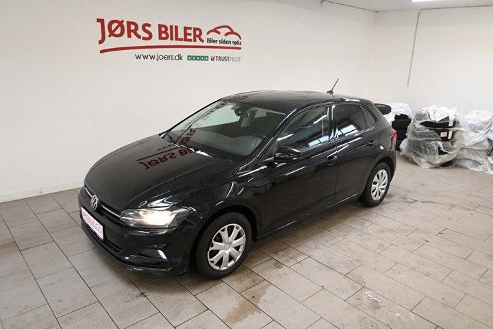 Sort VW Polo fra 2021
