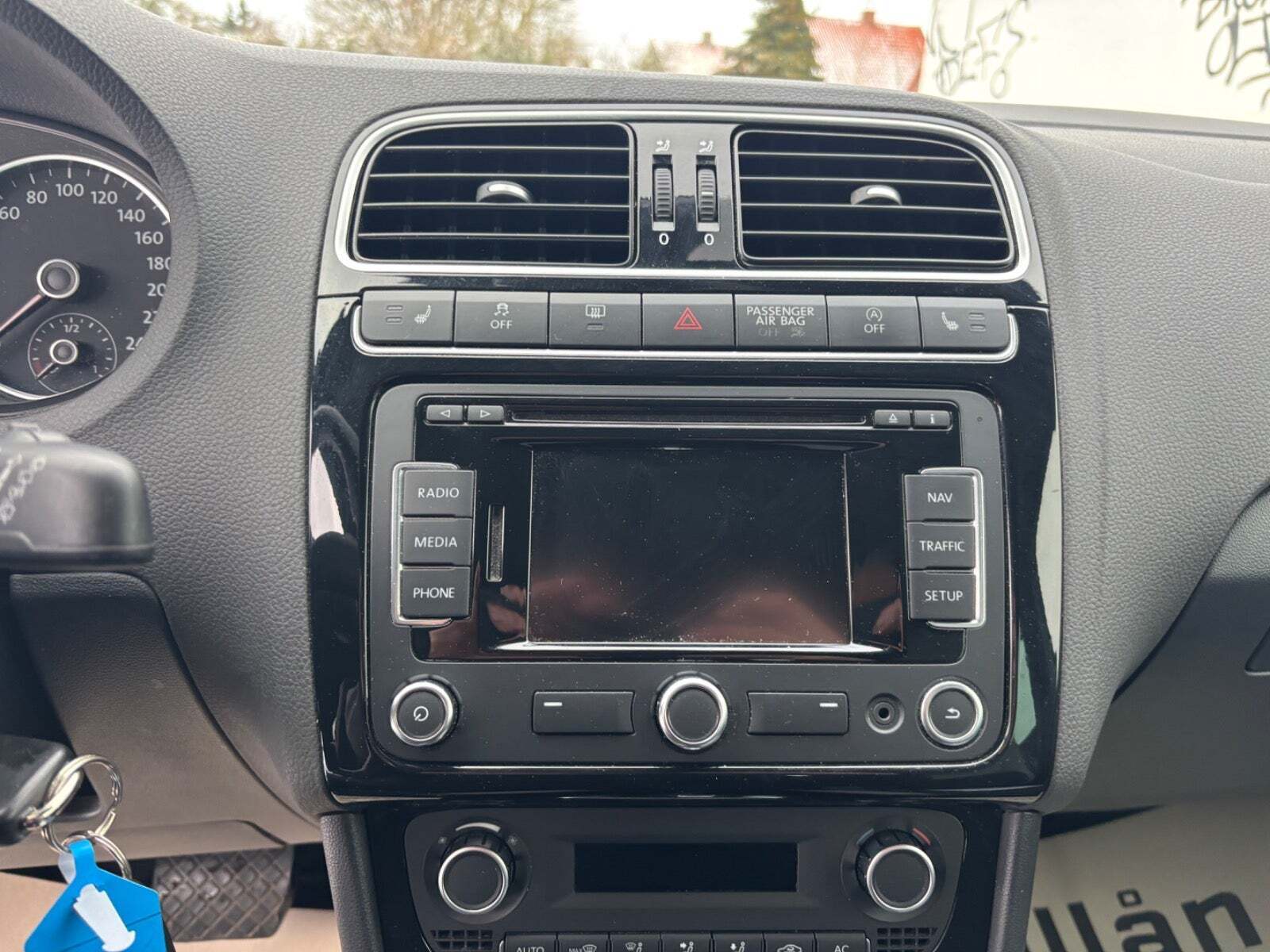 Sort VW Polo fra 2014