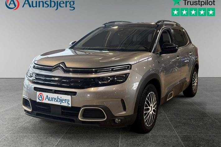 Sølv Citroën C5 Aircross fra 2021 set udefra