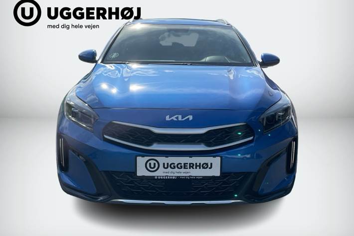 Blå Kia XCeed fra 2025
