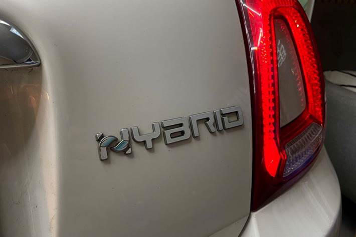 Grøn Fiat 500 fra 2020