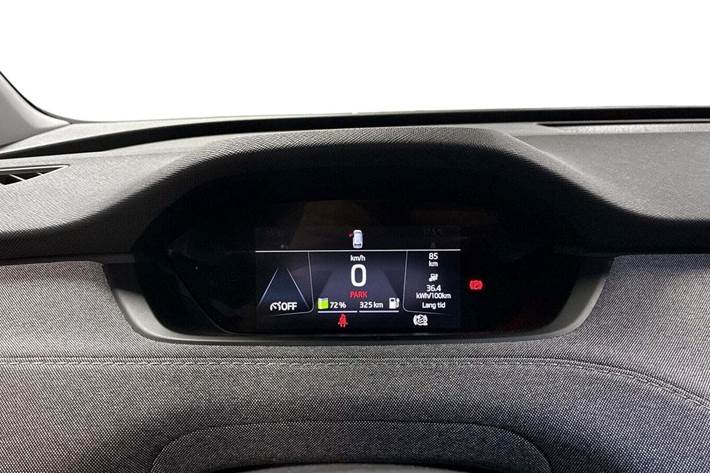 Blå Skoda Enyaq fra 2023