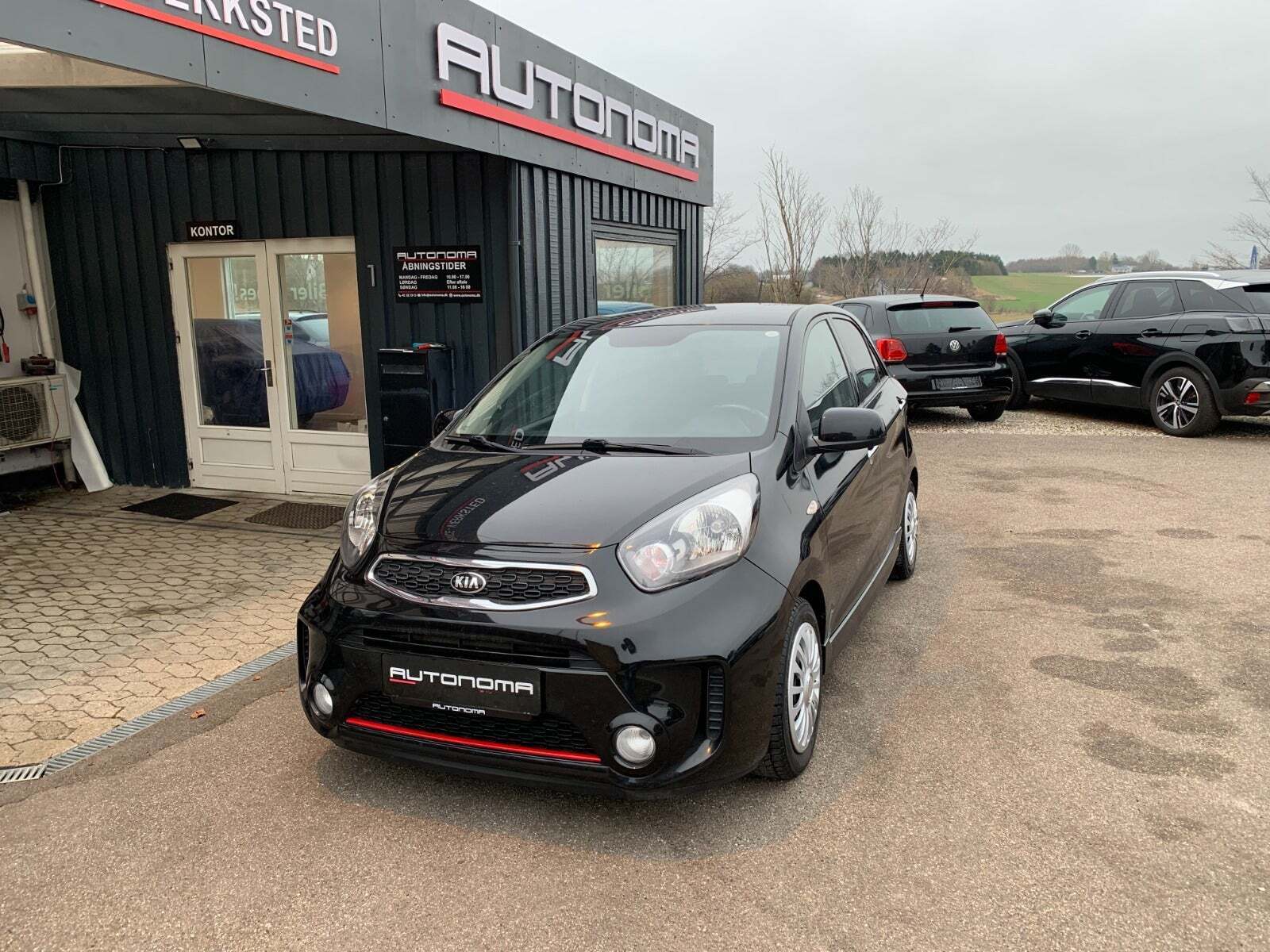 Sort Kia Picanto fra 2016
