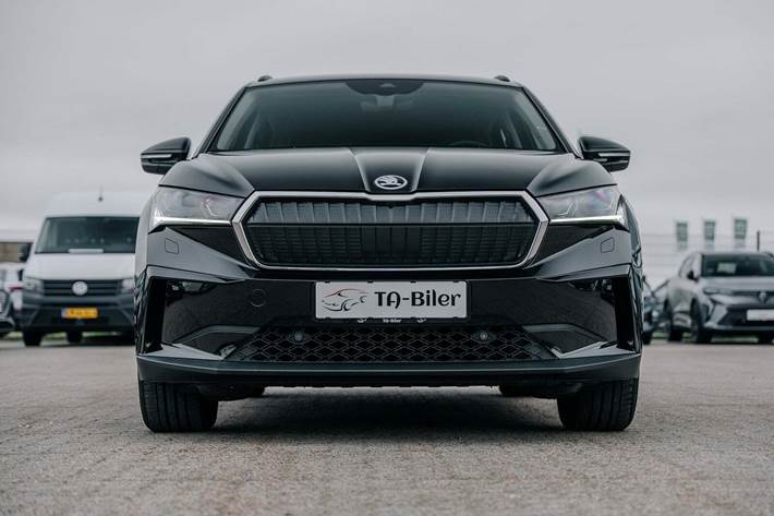 Sort Skoda Enyaq fra 2022