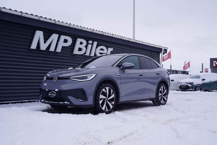 Grå VW ID.5 fra 2022 set udefra