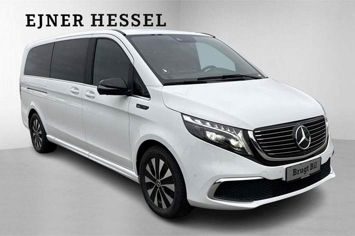 Hvid Mercedes EQV300 fra 2022