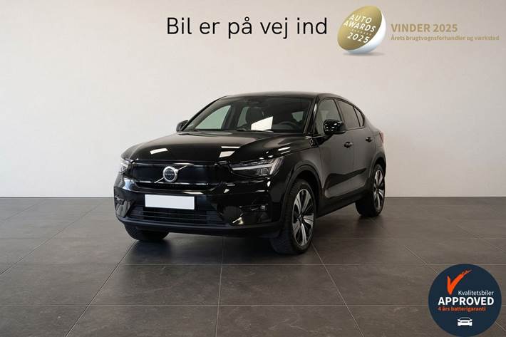 Sort Volvo C40 fra 2023