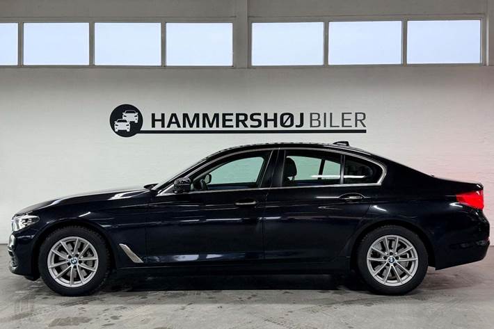 Sort BMW 530d fra 2017