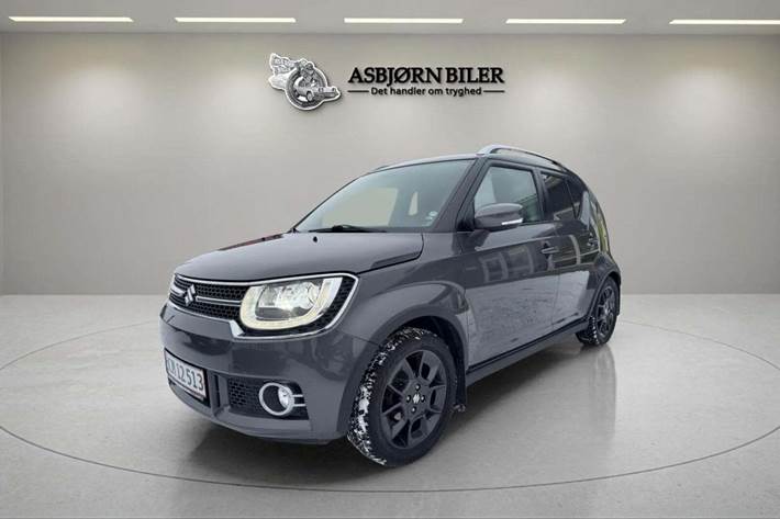 Grå Suzuki Ignis fra 2017 set udefra