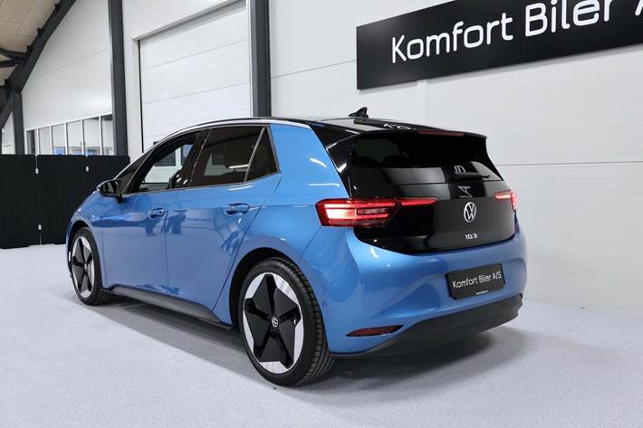 Blå VW ID.3 fra 2025