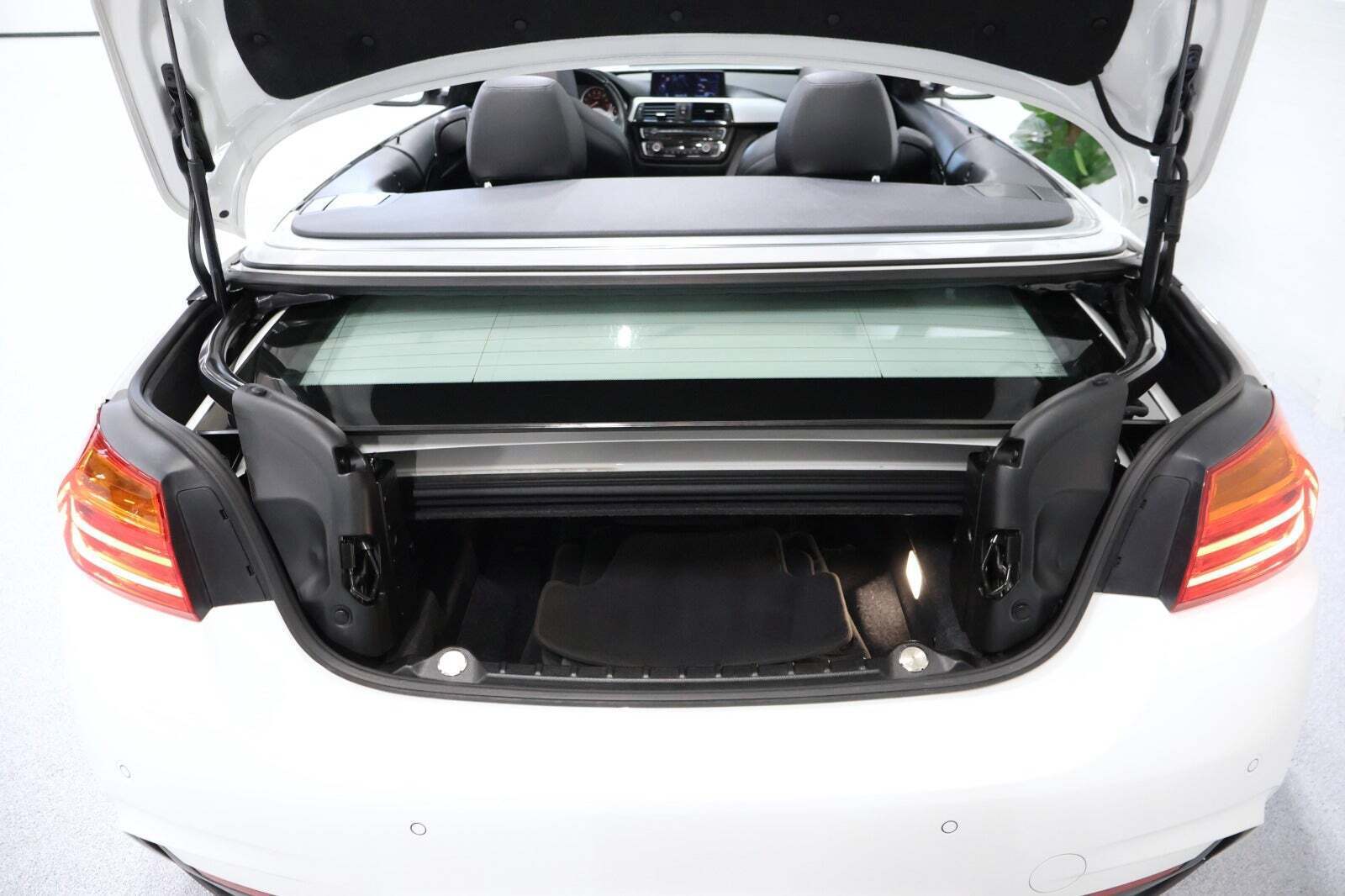 Hvid BMW 420i fra 2015