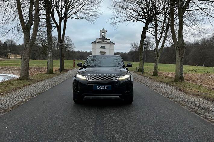 Sort Land Rover Range Rover evoque fra 2020