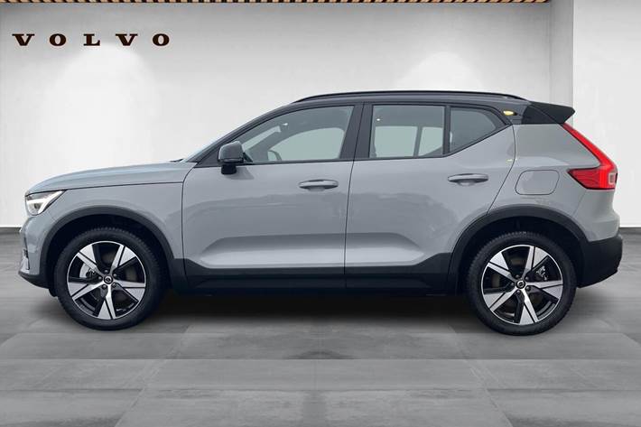 Grå Volvo EX40 fra 2026