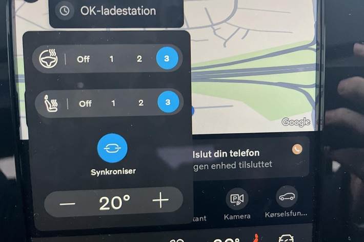 Grå Volvo EX40 fra 2026