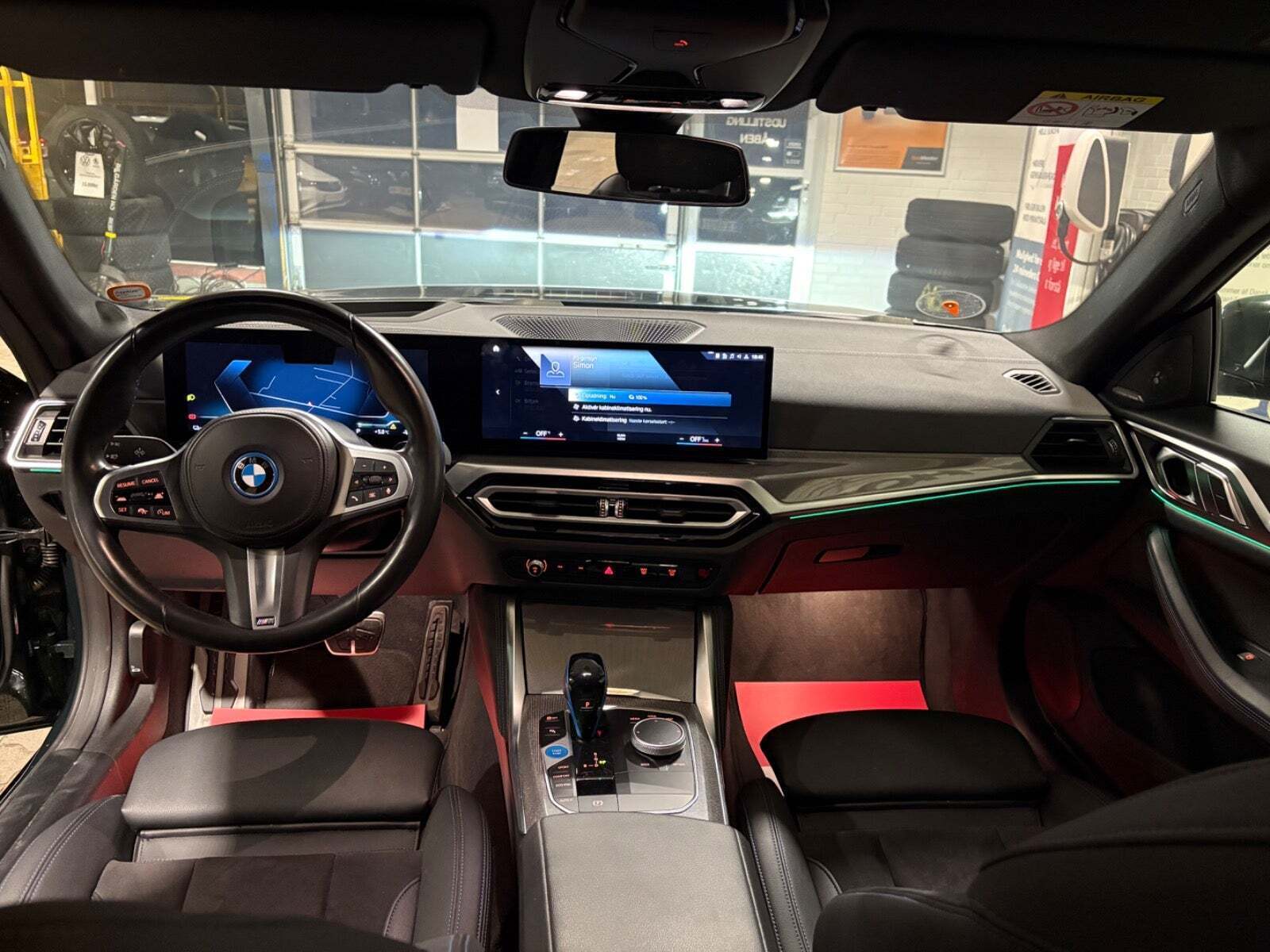 Grøn BMW i4 fra 2022