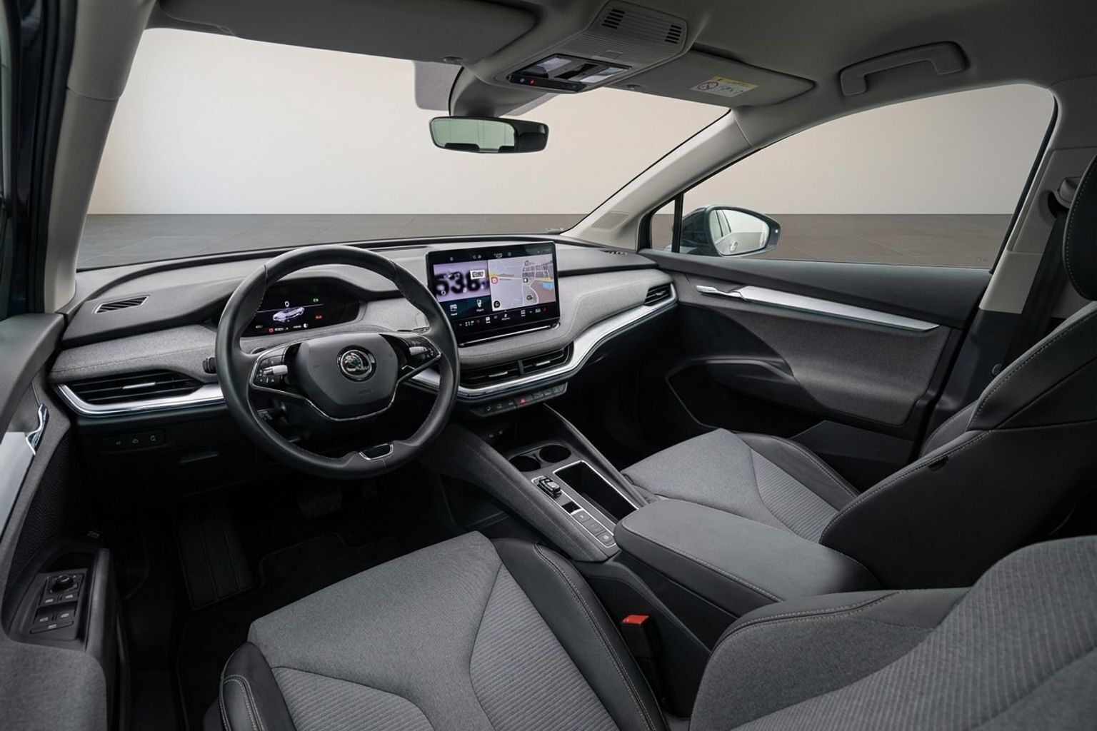 Sort Skoda Enyaq fra 2021