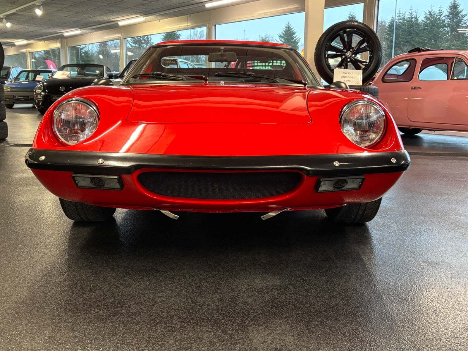 Rød Lotus Europa fra 1969