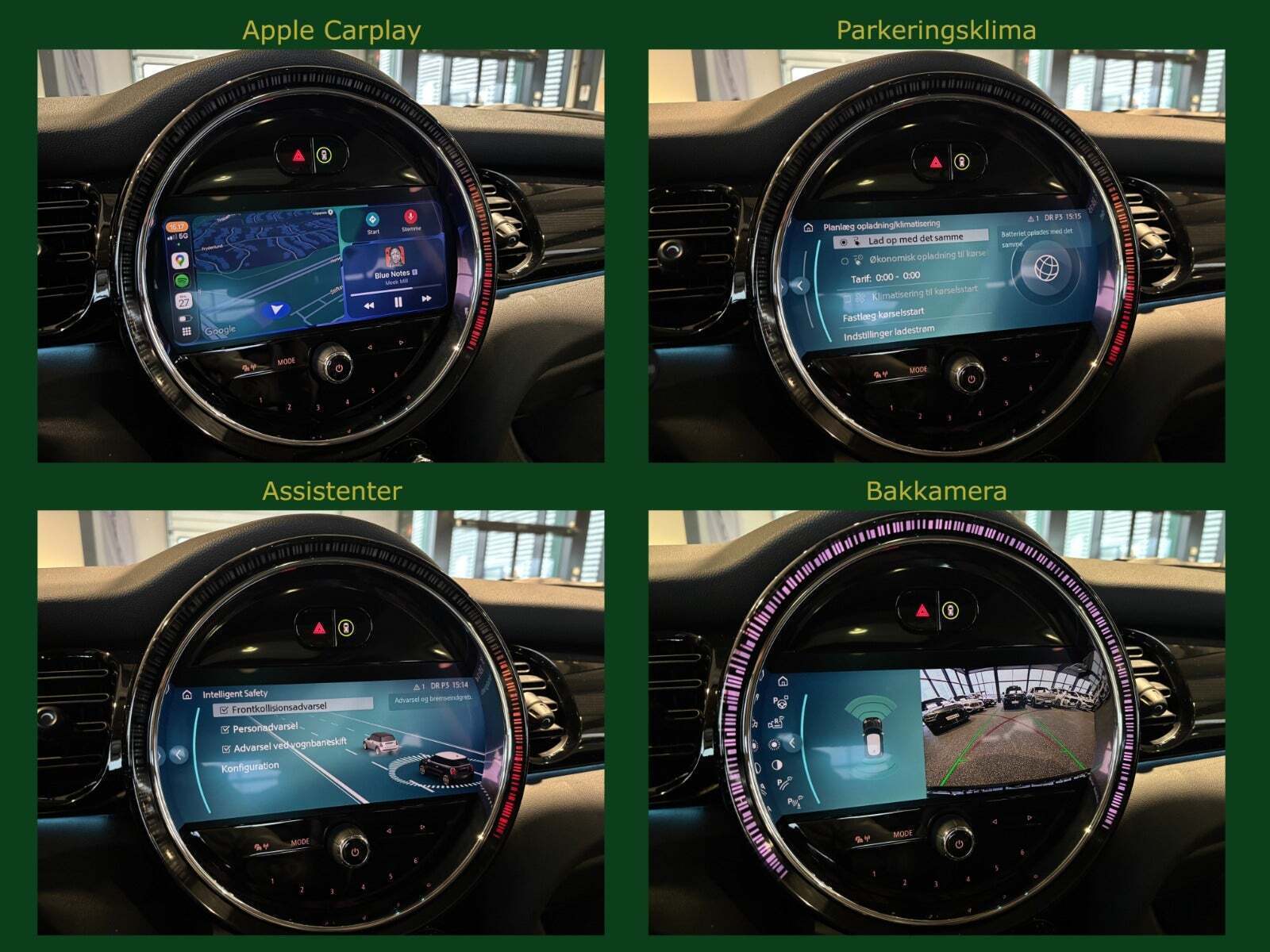 Sort Mini Cooper SE fra 2022