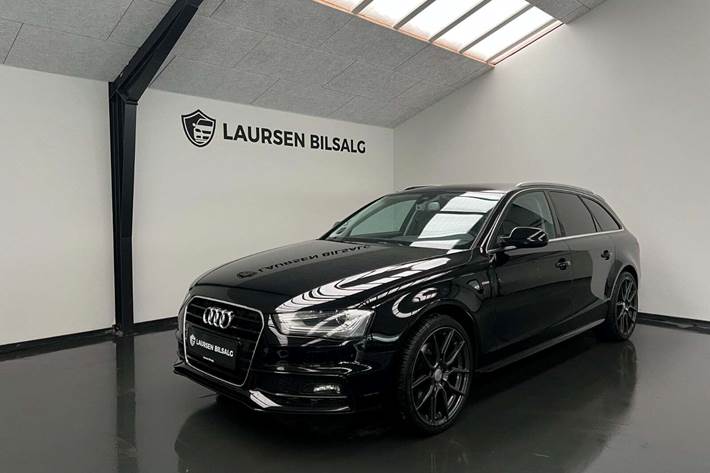 Sort Audi A4 fra 2015