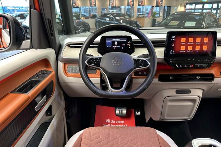 Orange VW ID.Buzz fra 2023