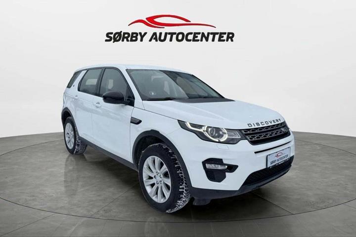 Hvid Land Rover Discovery Sport fra 2019