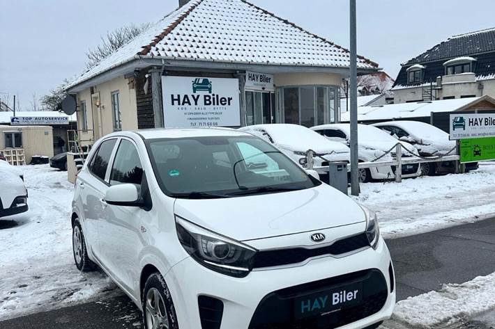 Hvid Kia Picanto fra 2018