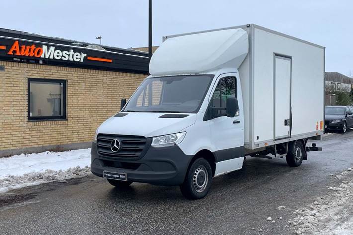 Hvid Mercedes Sprinter 316 fra 2019