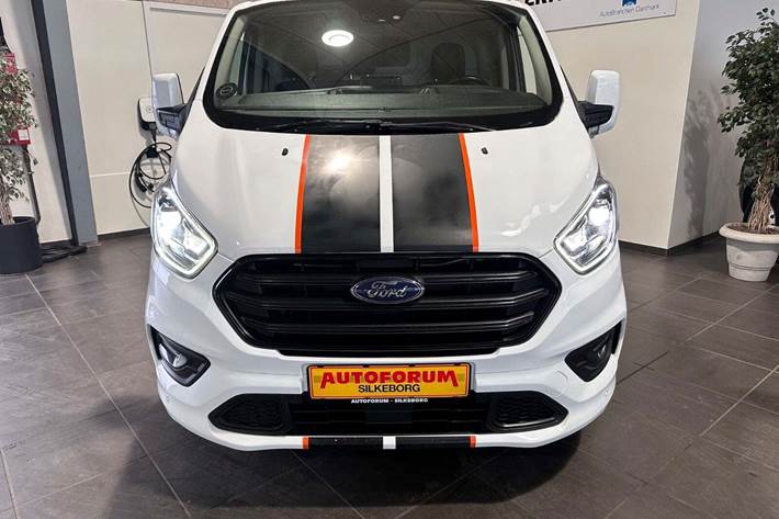 Hvid Ford Transit Custom 320L fra 2021