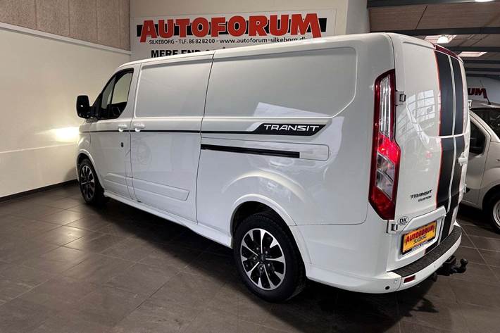 Hvid Ford Transit Custom 320L fra 2021