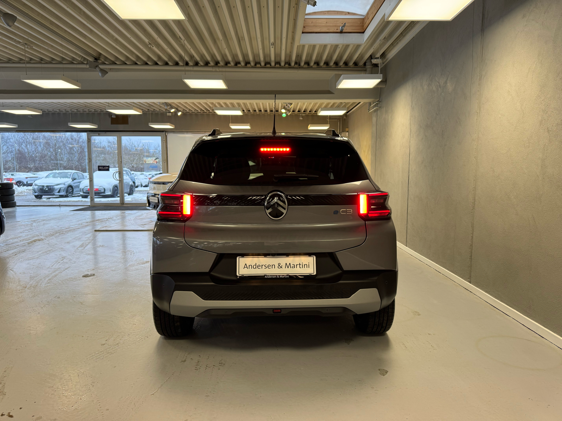 Grå Citroën ë-C3 fra 2025