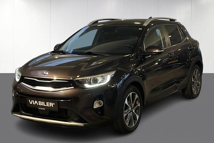 Sort Kia Stonic fra 2019 set udefra